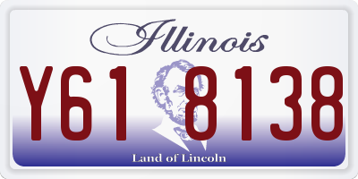 IL license plate Y618138