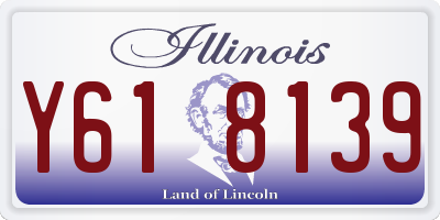 IL license plate Y618139