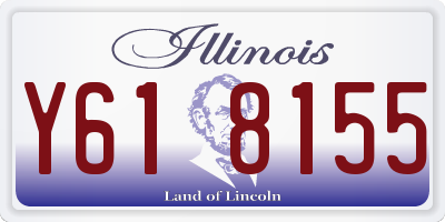 IL license plate Y618155