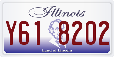 IL license plate Y618202