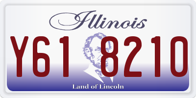 IL license plate Y618210