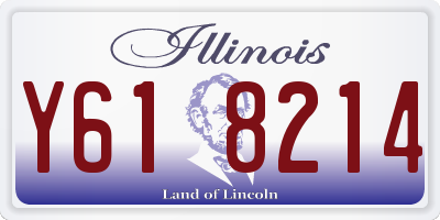IL license plate Y618214