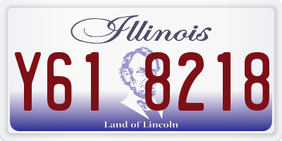 IL license plate Y618218