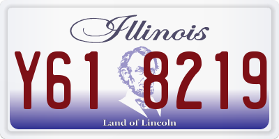 IL license plate Y618219