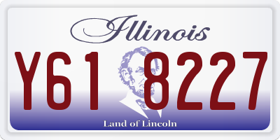 IL license plate Y618227