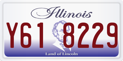 IL license plate Y618229