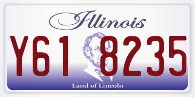 IL license plate Y618235