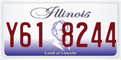 IL license plate Y618244