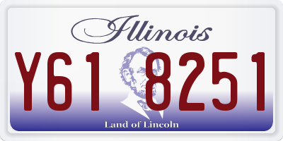 IL license plate Y618251