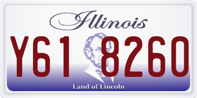 IL license plate Y618260
