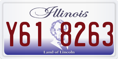 IL license plate Y618263