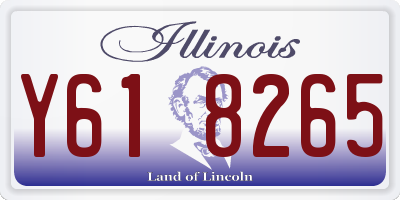 IL license plate Y618265