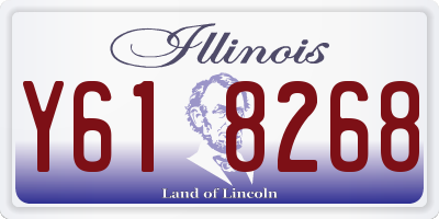IL license plate Y618268