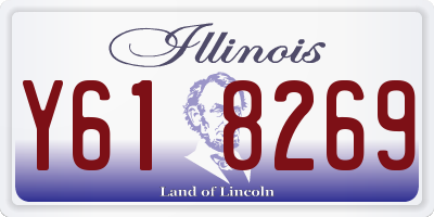 IL license plate Y618269