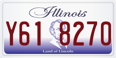 IL license plate Y618270
