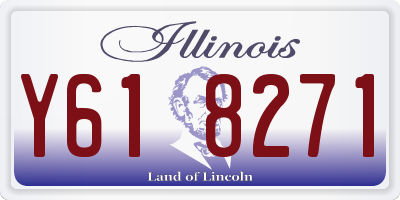 IL license plate Y618271