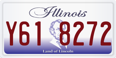 IL license plate Y618272