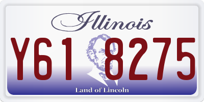 IL license plate Y618275