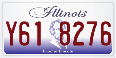 IL license plate Y618276