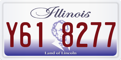 IL license plate Y618277