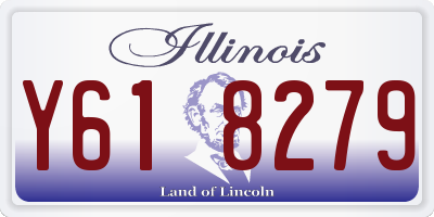 IL license plate Y618279