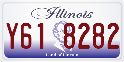 IL license plate Y618282