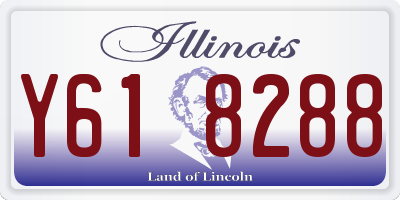 IL license plate Y618288
