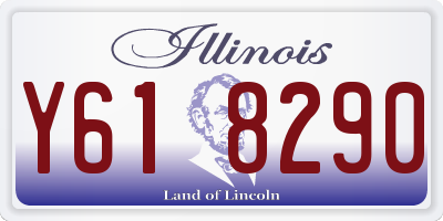 IL license plate Y618290