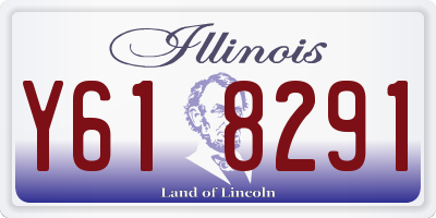IL license plate Y618291