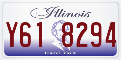 IL license plate Y618294