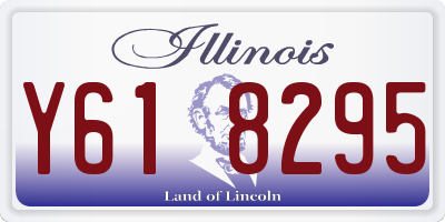 IL license plate Y618295