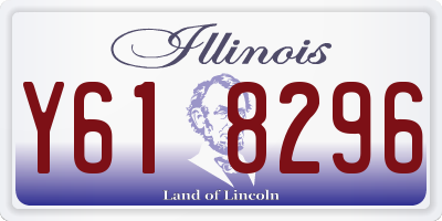 IL license plate Y618296