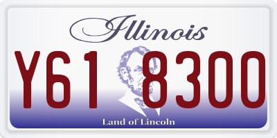 IL license plate Y618300