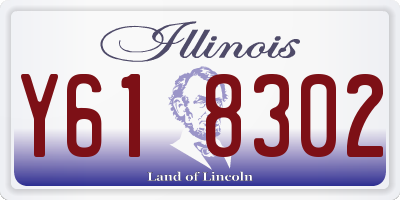 IL license plate Y618302