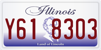 IL license plate Y618303