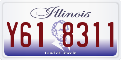 IL license plate Y618311