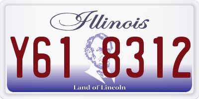 IL license plate Y618312