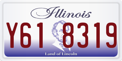 IL license plate Y618319