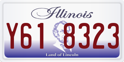 IL license plate Y618323