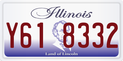 IL license plate Y618332