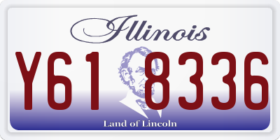 IL license plate Y618336