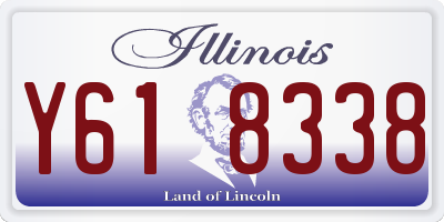 IL license plate Y618338