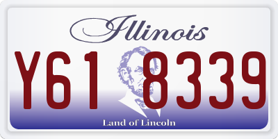 IL license plate Y618339