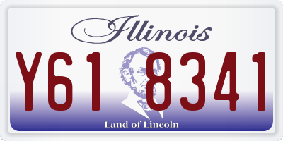 IL license plate Y618341