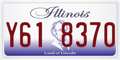IL license plate Y618370