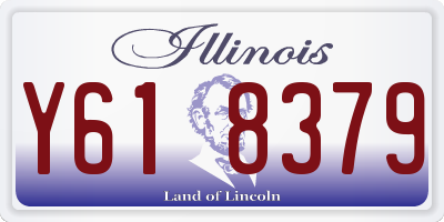 IL license plate Y618379