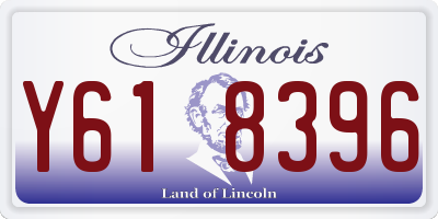 IL license plate Y618396