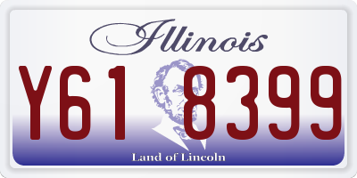 IL license plate Y618399