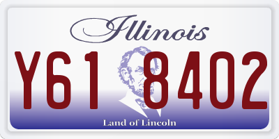 IL license plate Y618402