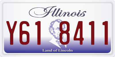IL license plate Y618411